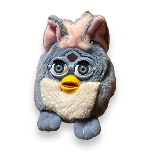 Furby Buddies 1999 Tiger Plush Rare Elephant Blue Pink Grey...